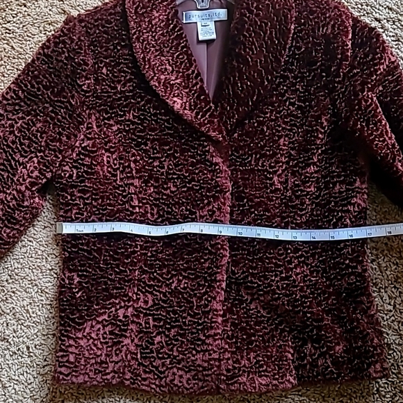 Pursuits, Ltd Jacket/Blazer Dark brown Fully lined Size 4P - Picture 9 of 9